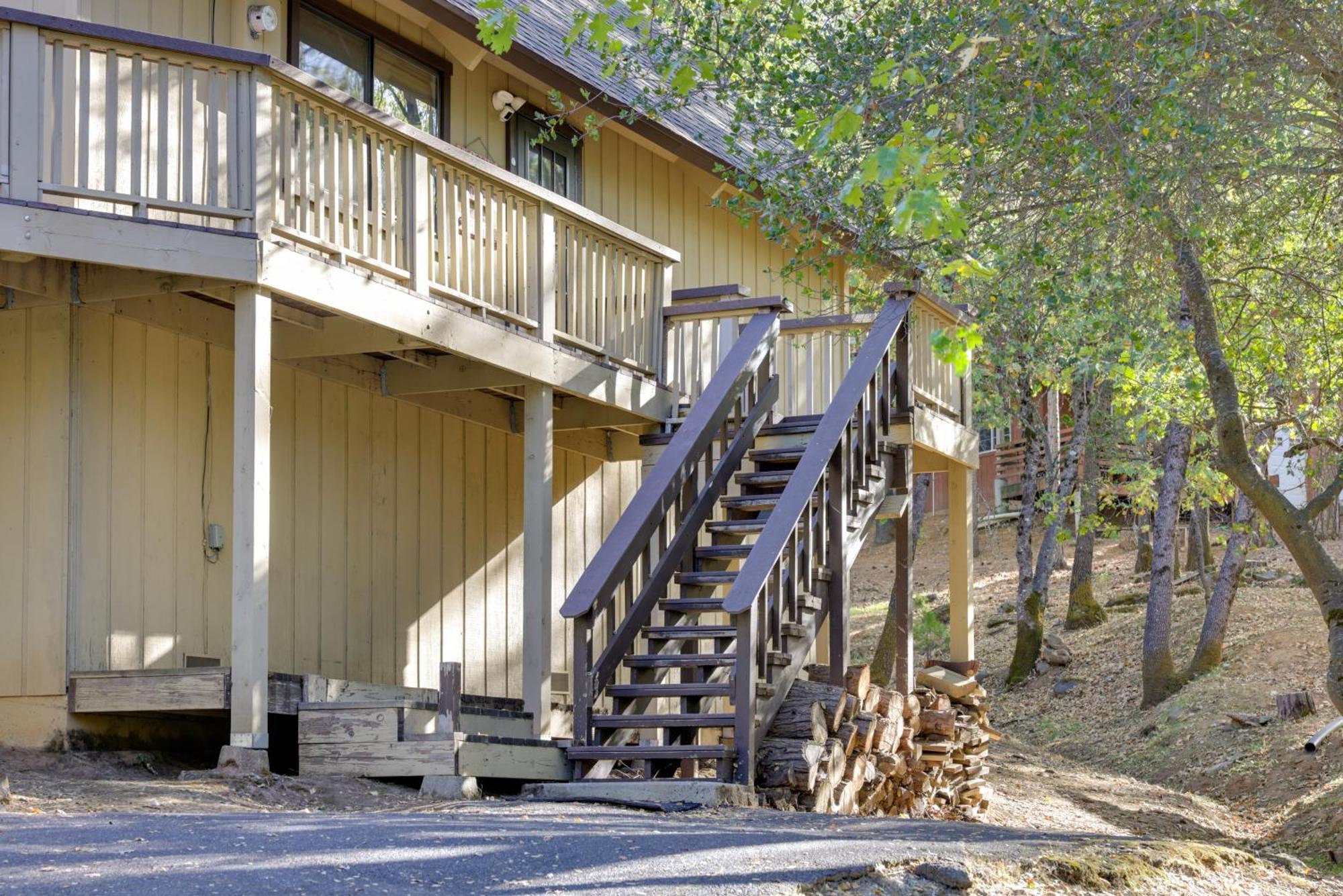 Spacious Groveland Cabin With Wraparound Deck! Exterior foto